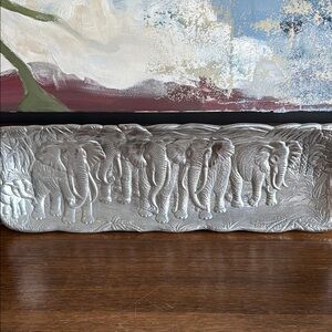 Pewter Elephant Arthur Court tray